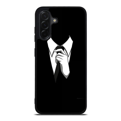 Anonymous Black White Tie Samsung Galaxy A26 5G / A36 5G / A56 5G Case
