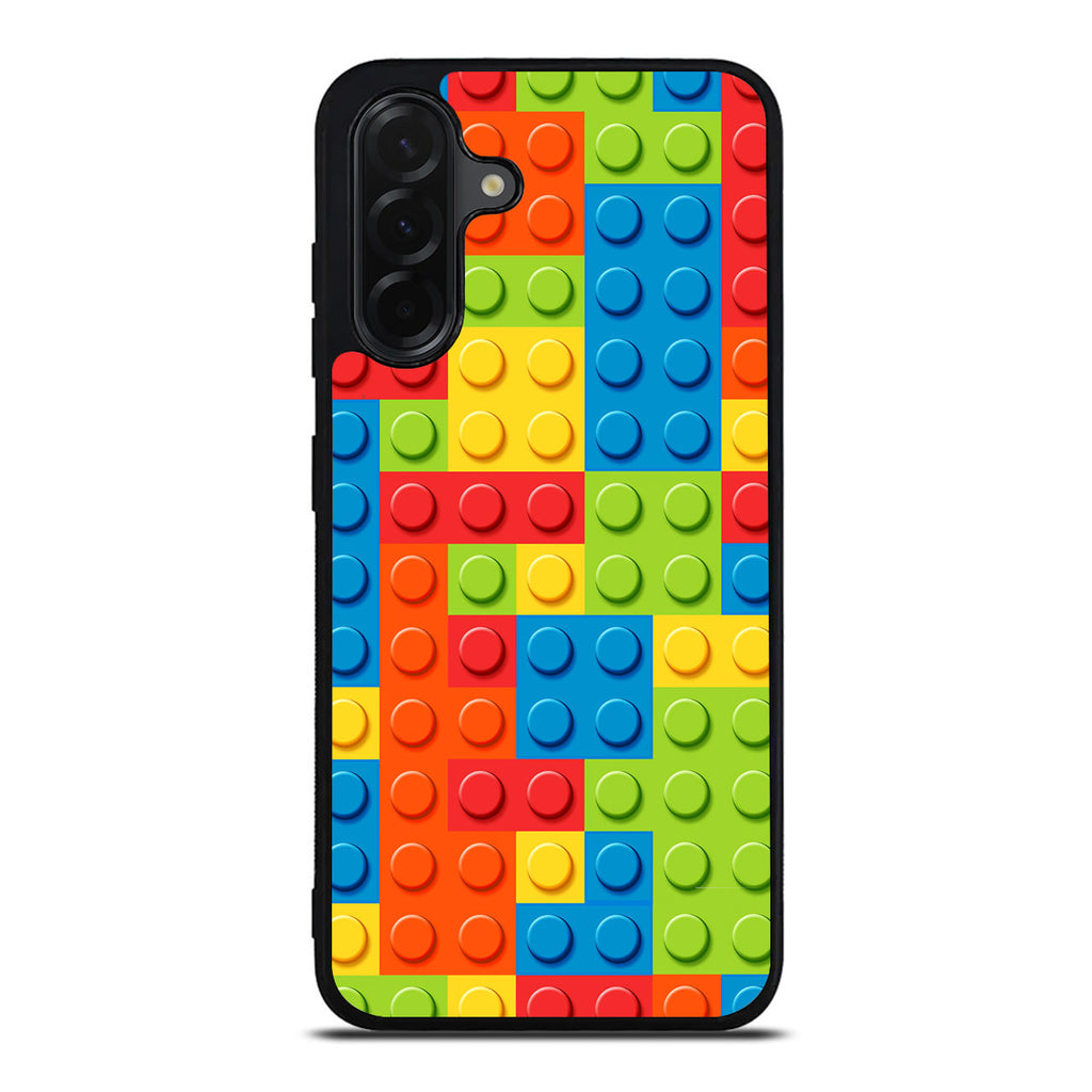 Blocks Rainbow Pattern Samsung Galaxy A26 5G / A36 5G / A56 5G Case