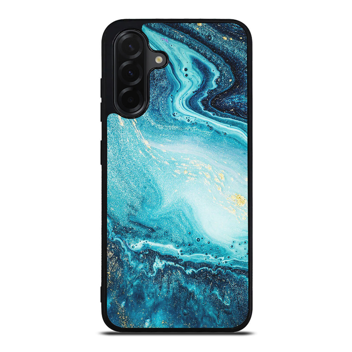 Blue Water Glitter Samsung Galaxy A26 5G / A36 5G / A56 5G Case