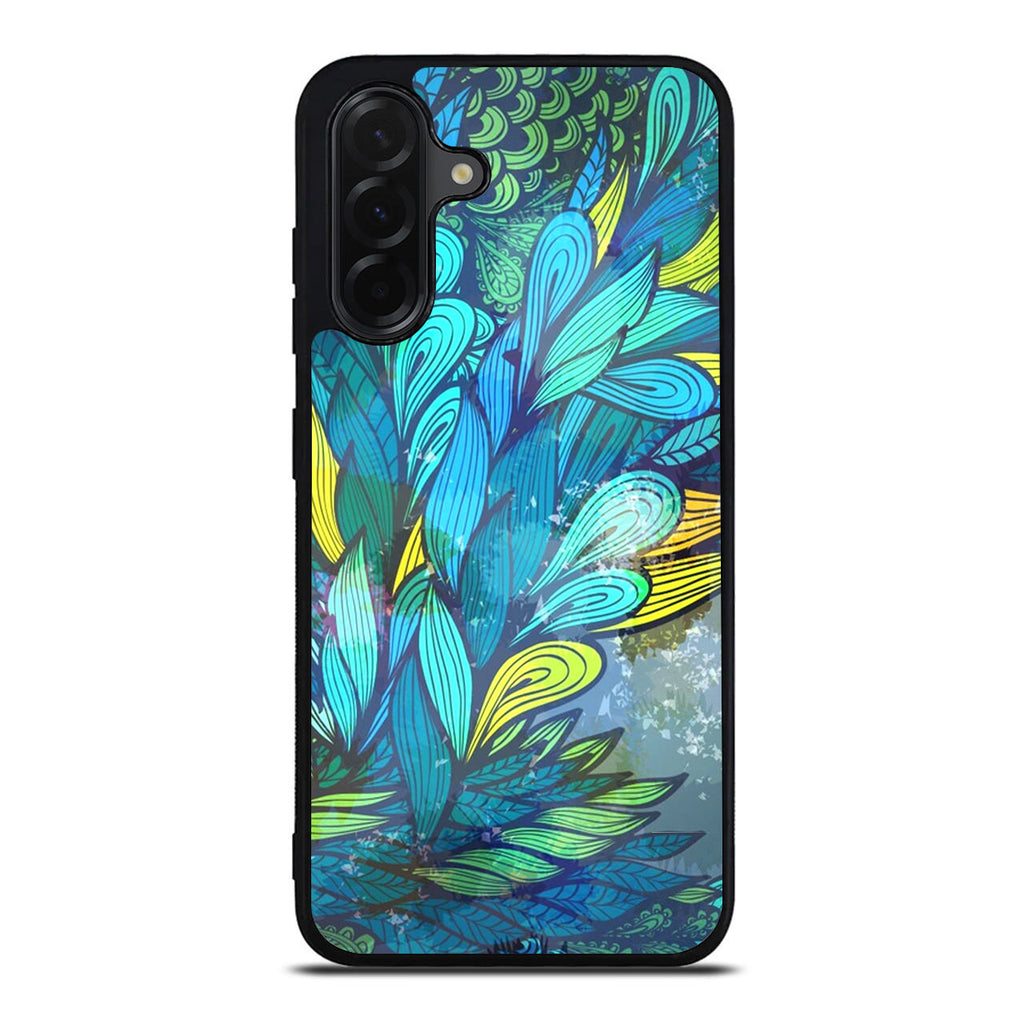 Colorful Art in Blue Samsung Galaxy A26 5G / A36 5G / A56 5G Case