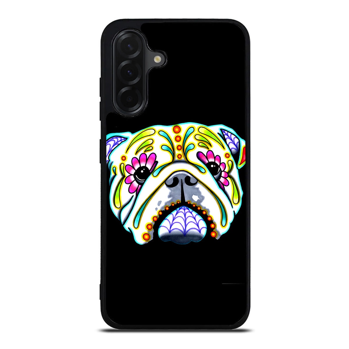 Colorful Bulldog Art Samsung Galaxy A26 5G / A36 5G / A56 5G Case