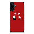 Funny Music Headphones Player Buds Samsung Galaxy A26 5G / A36 5G / A56 5G Case