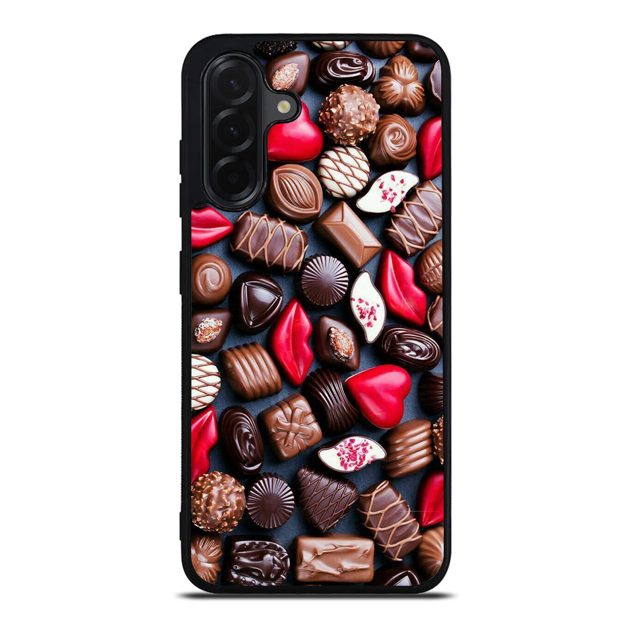 I Love Choco Pattern Samsung Galaxy A26 5G / A36 5G / A56 5G Case