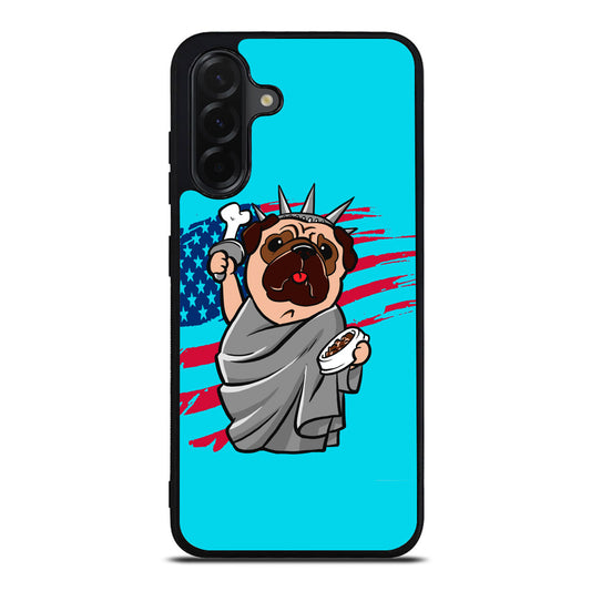 Independence Day Pug Samsung Galaxy A26 5G / A36 5G / A56 5G Case