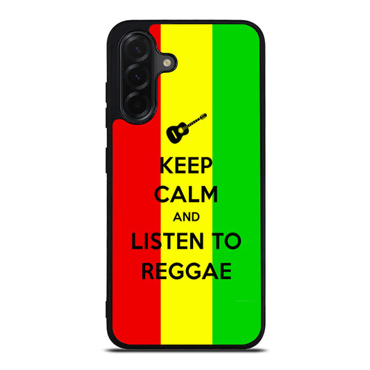 Keep Calm and Listen to Reggae Samsung Galaxy A26 5G / A36 5G / A56 5G Case