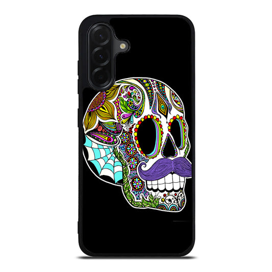 Mustache Sugar Skull Samsung Galaxy A26 5G / A36 5G / A56 5G Case