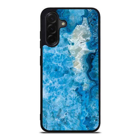 Navy Blue Marble Samsung Galaxy A26 5G / A36 5G / A56 5G Case