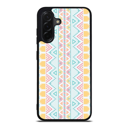 Peach Aztec Pattern Samsung Galaxy A26 5G / A36 5G / A56 5G Case
