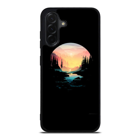 River Path at Dusk Samsung Galaxy A26 5G / A36 5G / A56 5G Case