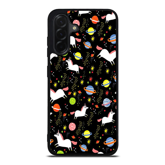 Space Unicorn Pattern Samsung Galaxy A26 5G / A36 5G / A56 5G Case