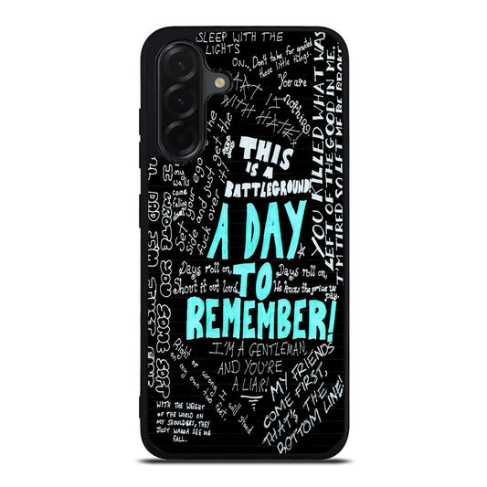 A Day To Remember Quote Samsung Galaxy A26 5G / A36 5G / A56 5G Case
