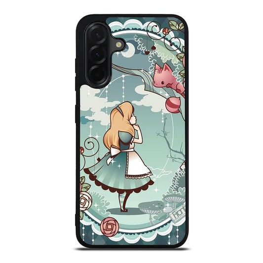 Alice And Cheshire Cat Poster Samsung Galaxy A26 5G / A36 5G / A56 5G Case