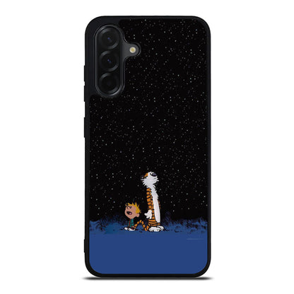 Calvin and Hobbes Space Samsung Galaxy A26 5G / A36 5G / A56 5G Case