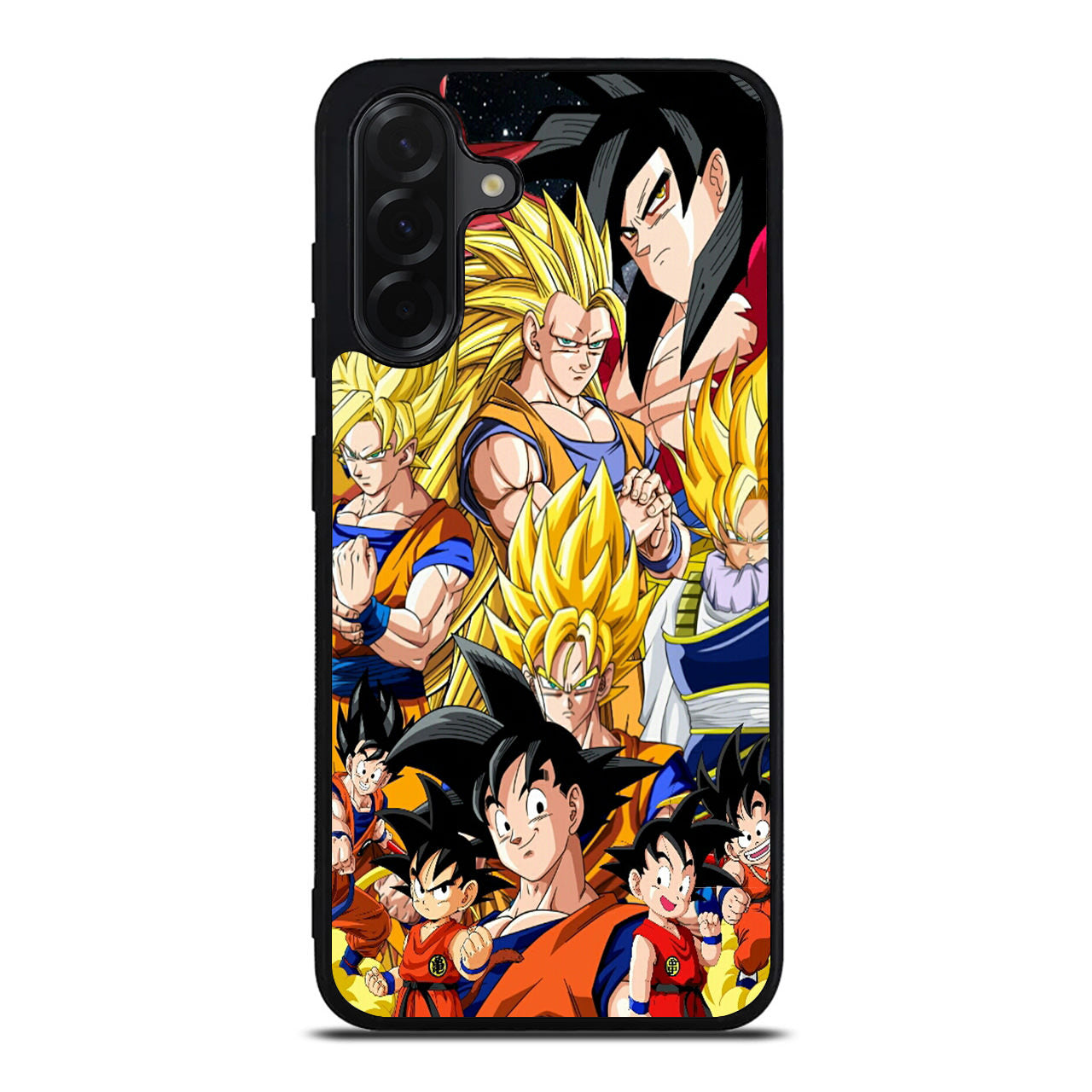 Dragon Ball Z Son Goku Transformation Samsung Galaxy A26 5G / A36 5G / A56 5G Case