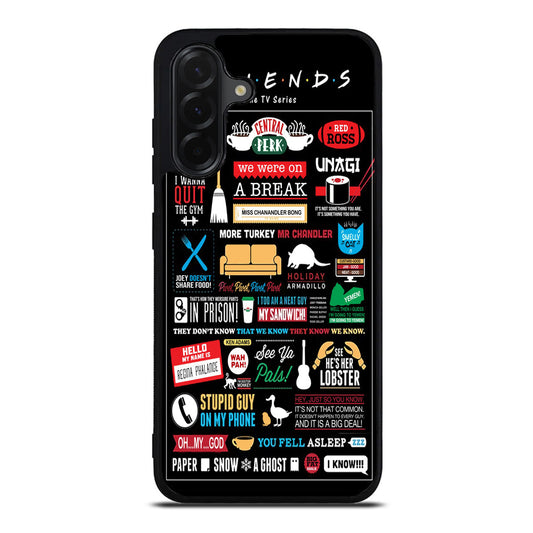 Friends TV Show Quotes Poster Samsung Galaxy A26 5G / A36 5G / A56 5G Case