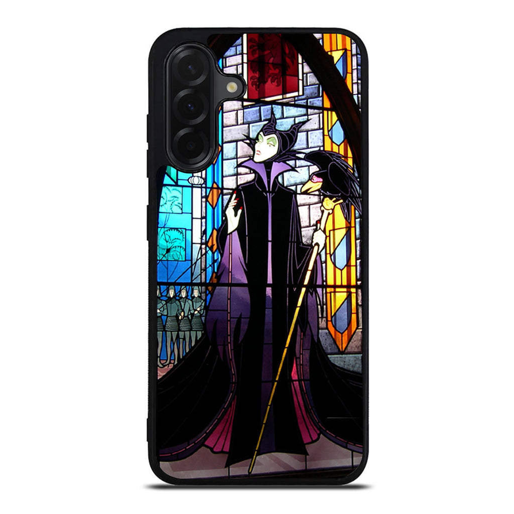 Maleficent Sleeping Beauty Glass Art Samsung Galaxy A26 5G / A36 5G / A56 5G Case