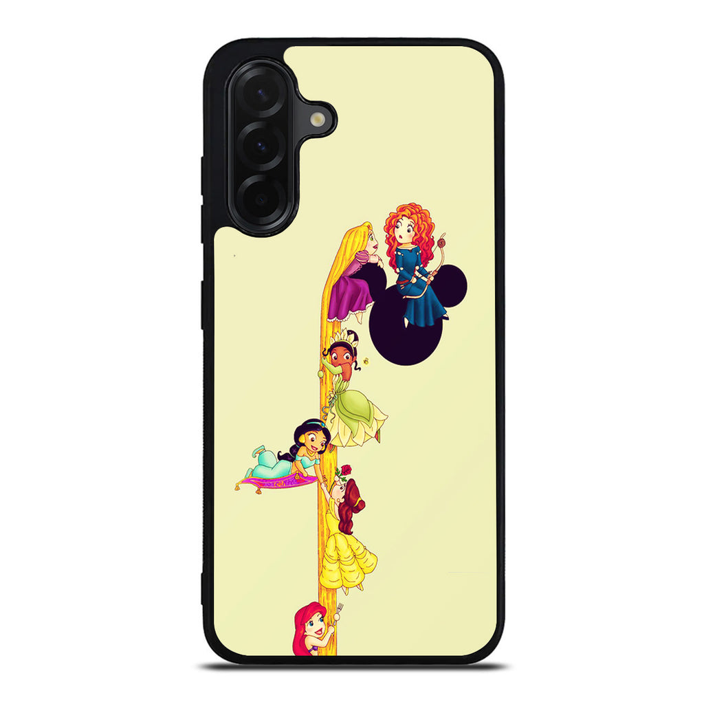 Princesses Climbing Rapunzel's Hair Samsung Galaxy A26 5G / A36 5G / A56 5G Case