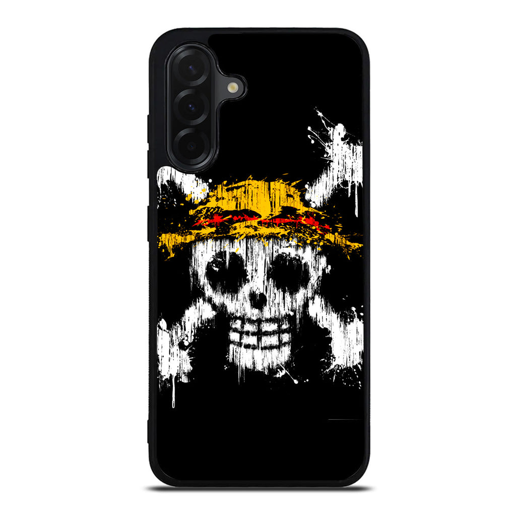 Straw Hat Pirate Logo Paint Samsung Galaxy A26 5G / A36 5G / A56 5G Case