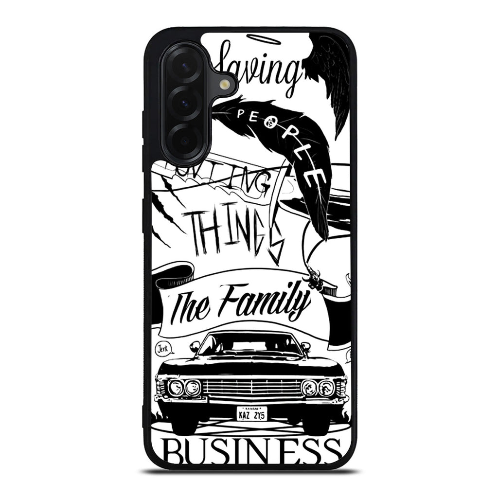 Supernatural Family Business Saving People Samsung Galaxy A26 5G / A36 5G / A56 5G Case