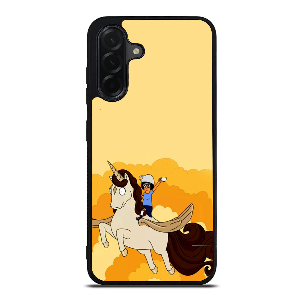 Tina Belcher And Unicorn Samsung Galaxy A26 5G / A36 5G / A56 5G Case