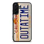 Back to the Future License Plate Outatime Samsung Galaxy A26 5G / A36 5G / A56 5G Case