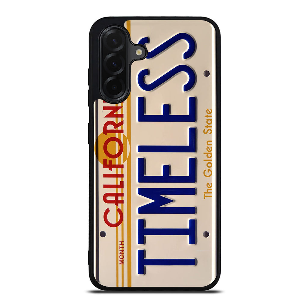 Back to the Future License Plate Timeless Samsung Galaxy A26 5G / A36 5G / A56 5G Case