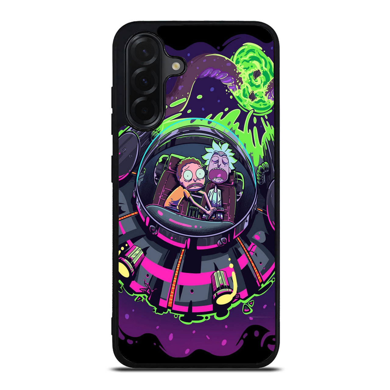 Rick And Morty Spaceship Samsung Galaxy A26 5G / A36 5G / A56 5G Case
