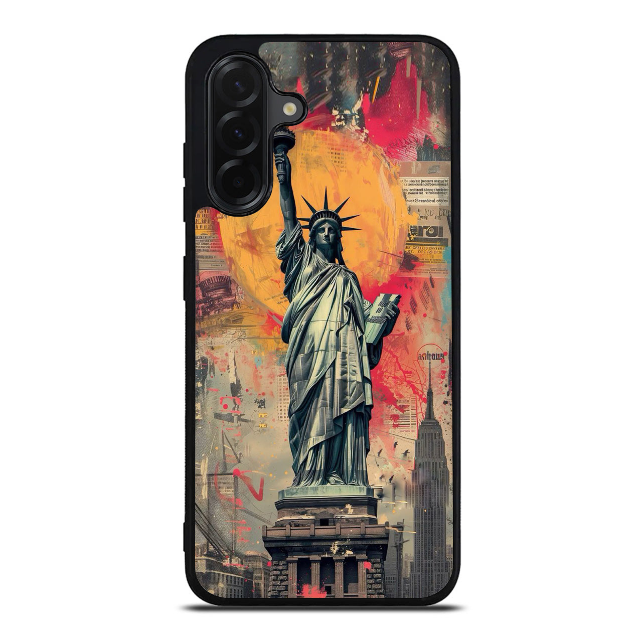 Canvas Art Statue of Liberty Samsung Galaxy A26 5G / A36 5G / A56 5G Case