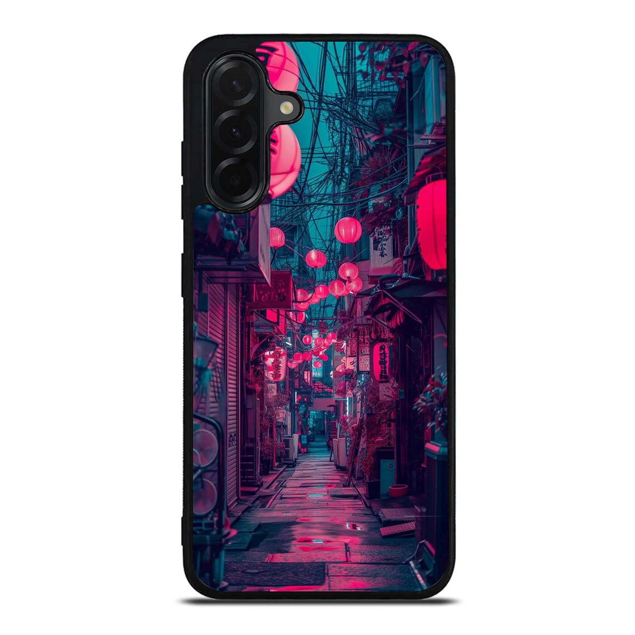 Neon Veins of the Night Market Samsung Galaxy A26 5G / A36 5G / A56 5G Case