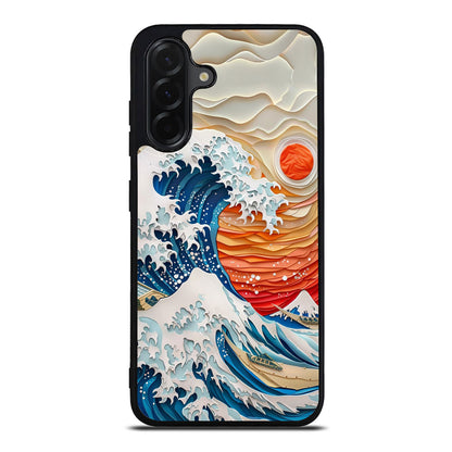 The Great Wave Off Paper Art Samsung Galaxy A26 5G / A36 5G / A56 5G Case