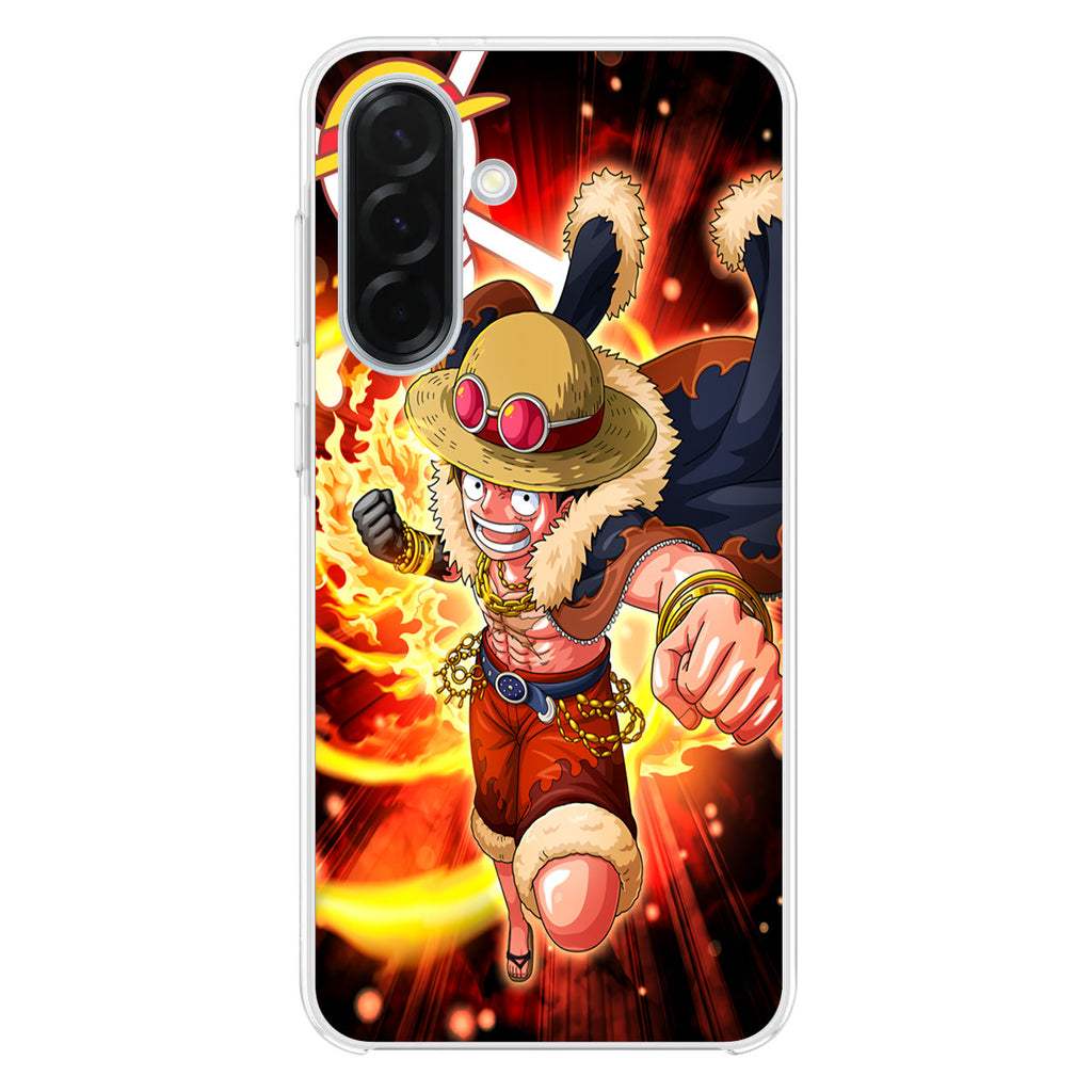 Luffy Red Hawk Punch Samsung Galaxy A26 5G / A36 5G / A56 5G Case