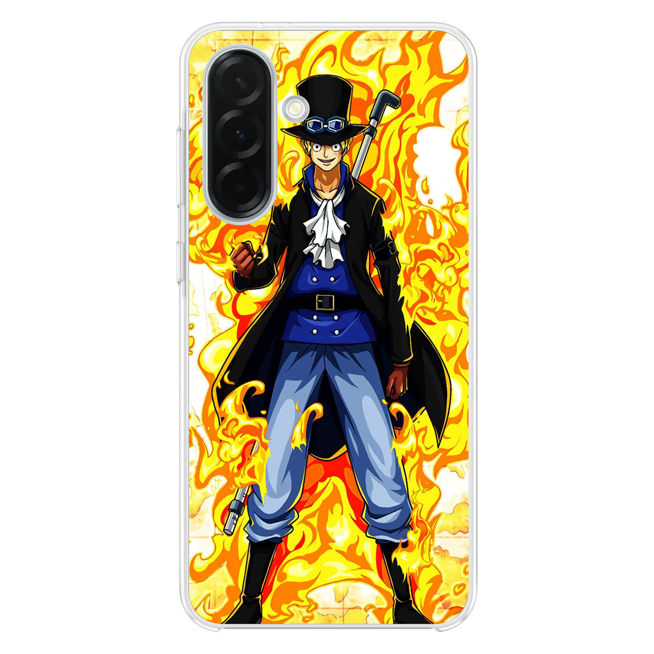 Sabo Mera Mera No Mi Samsung Galaxy A26 5G / A36 5G / A56 5G Case