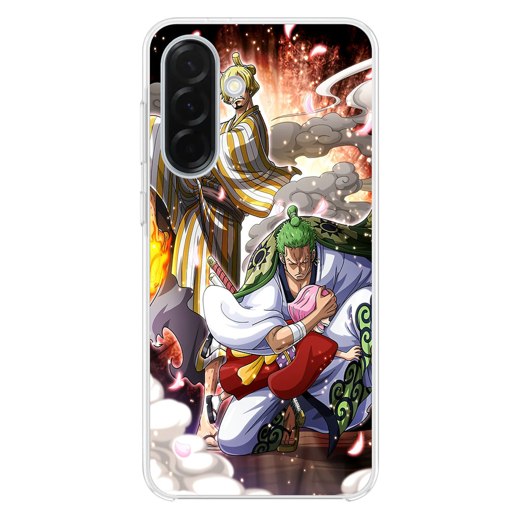 Sanji And Zoro Saving Otoko Samsung Galaxy A26 5G / A36 5G / A56 5G Case