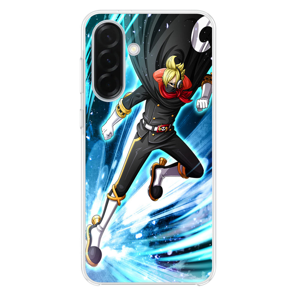 Stealth Black Vinsmoke Sanji Samsung Galaxy A26 5G / A36 5G / A56 5G Case