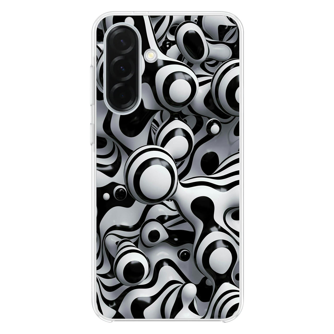 Abstract Art Black White Samsung Galaxy A26 5G / A36 5G / A56 5G Case