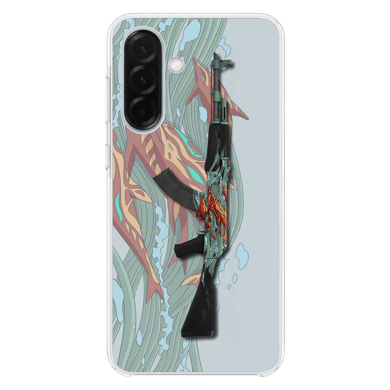AK-47 Aquamarine Revenge Samsung Galaxy A26 5G / A36 5G / A56 5G Case
