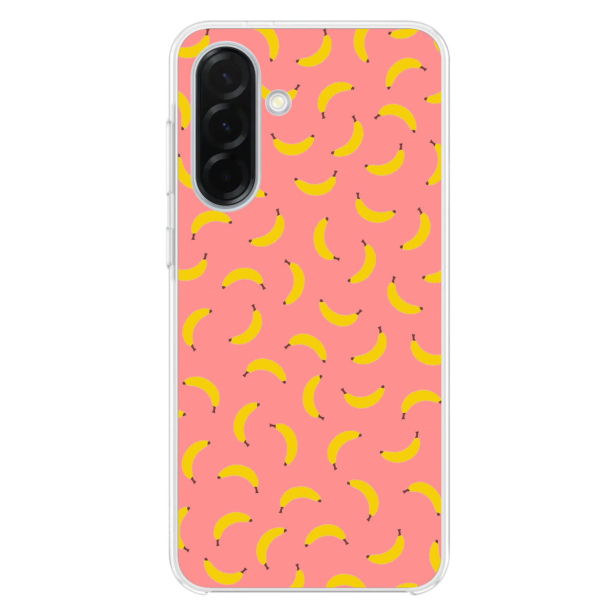 Bananas Fruit Pattern Pink Samsung Galaxy A26 5G / A36 5G / A56 5G Case
