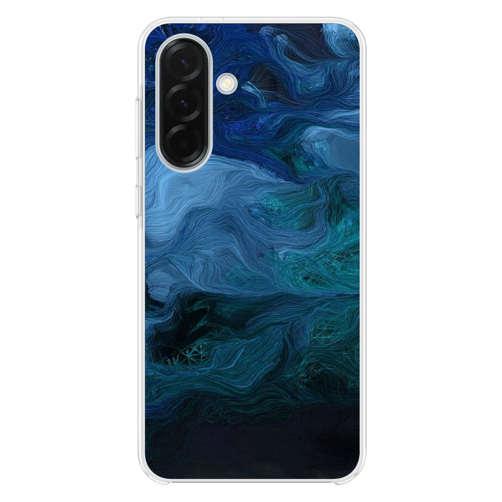 Blue Abstract Art Samsung Galaxy A26 5G / A36 5G / A56 5G Case