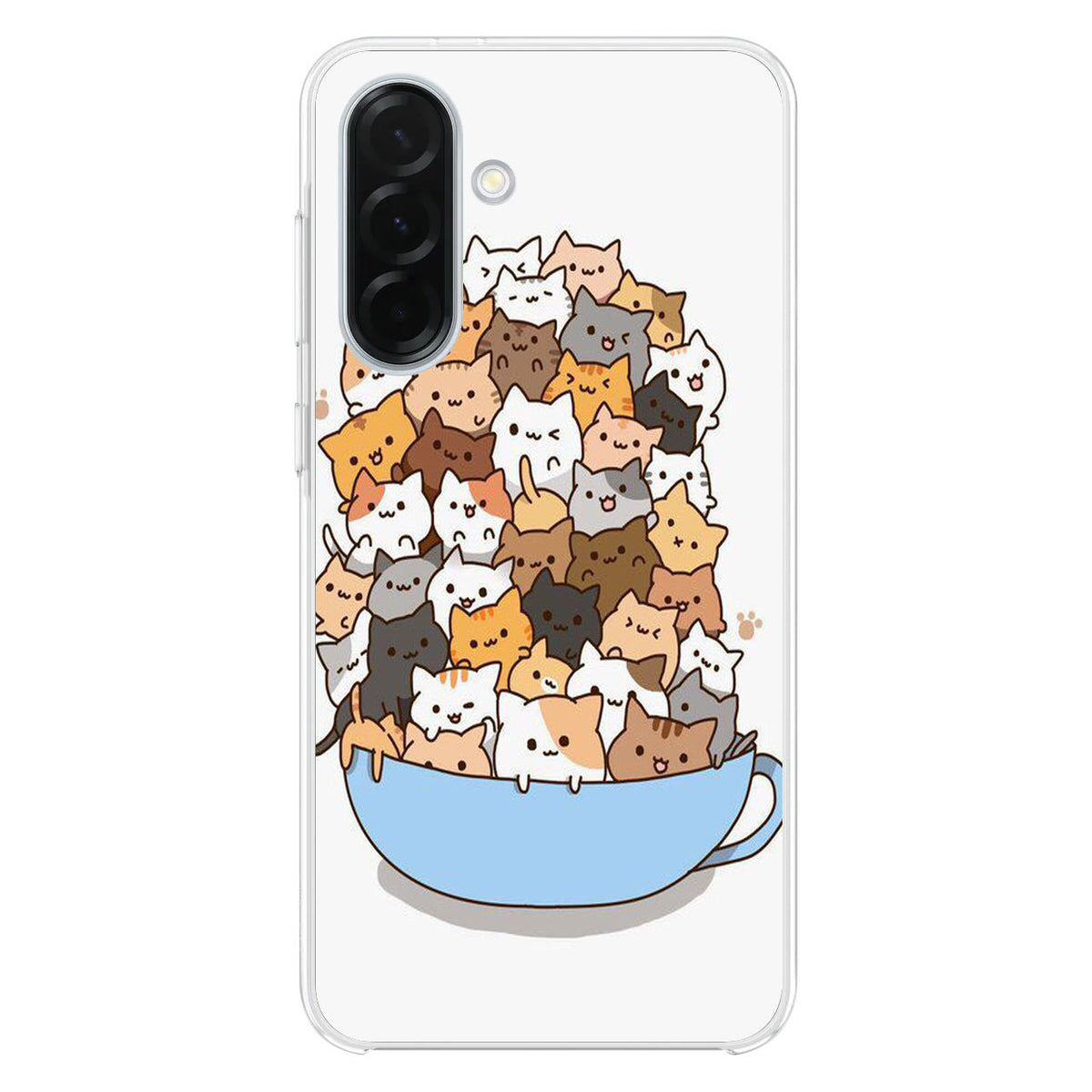 Cats on A Bowl Samsung Galaxy A26 5G / A36 5G / A56 5G Case