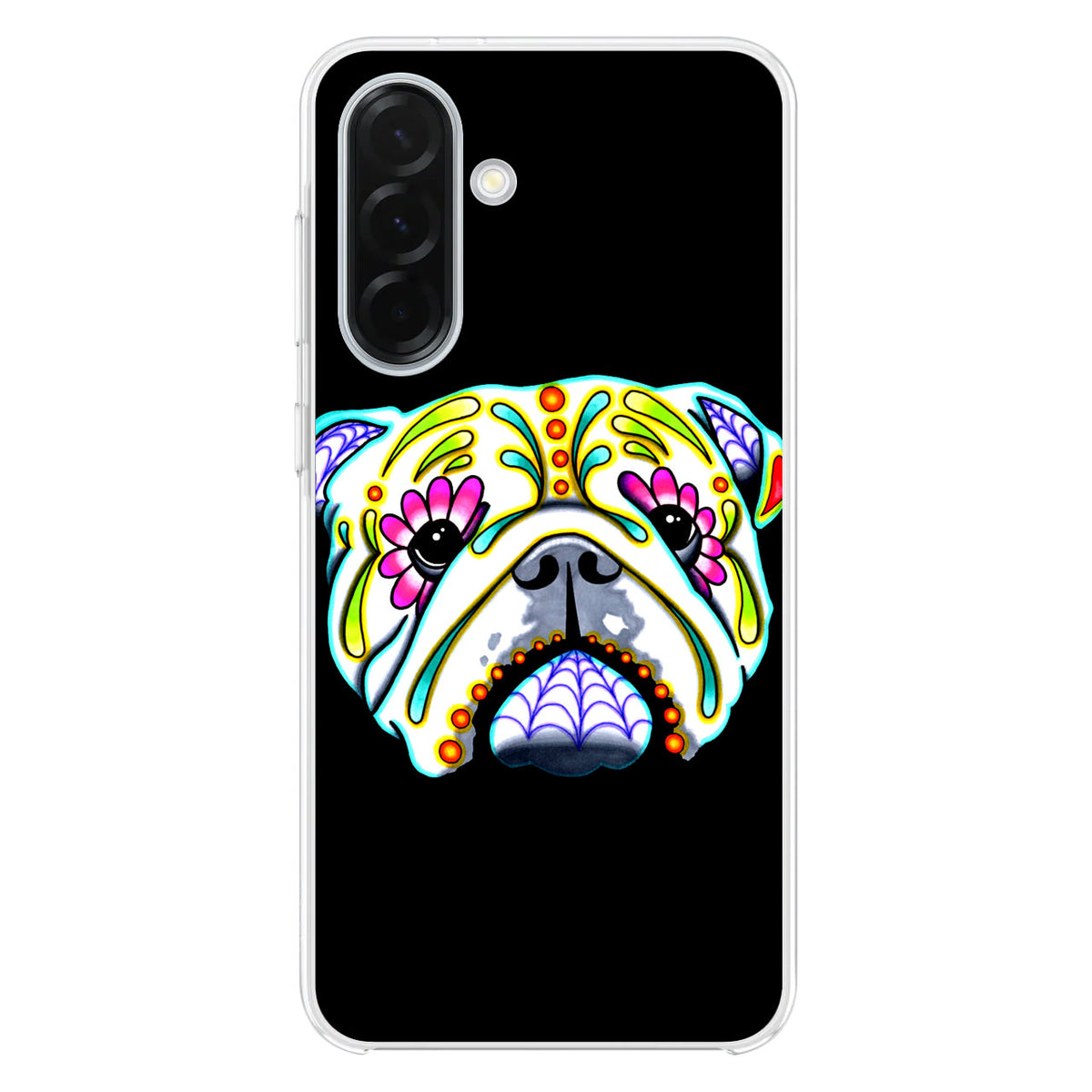 Colorful Bulldog Art Samsung Galaxy A26 5G / A36 5G / A56 5G Case