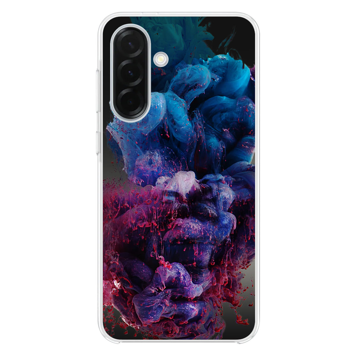 Colorful Dust Art on Black Samsung Galaxy A26 5G / A36 5G / A56 5G Case