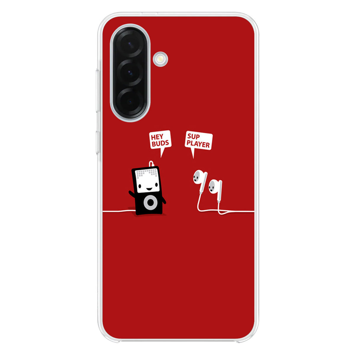 Funny Music Headphones Player Buds Samsung Galaxy A26 5G / A36 5G / A56 5G Case