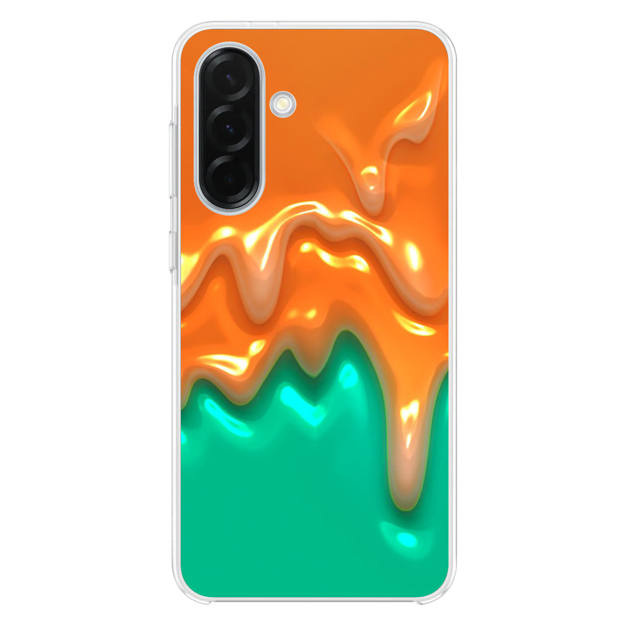 Orange Paint Dripping Samsung Galaxy A26 5G / A36 5G / A56 5G Case
