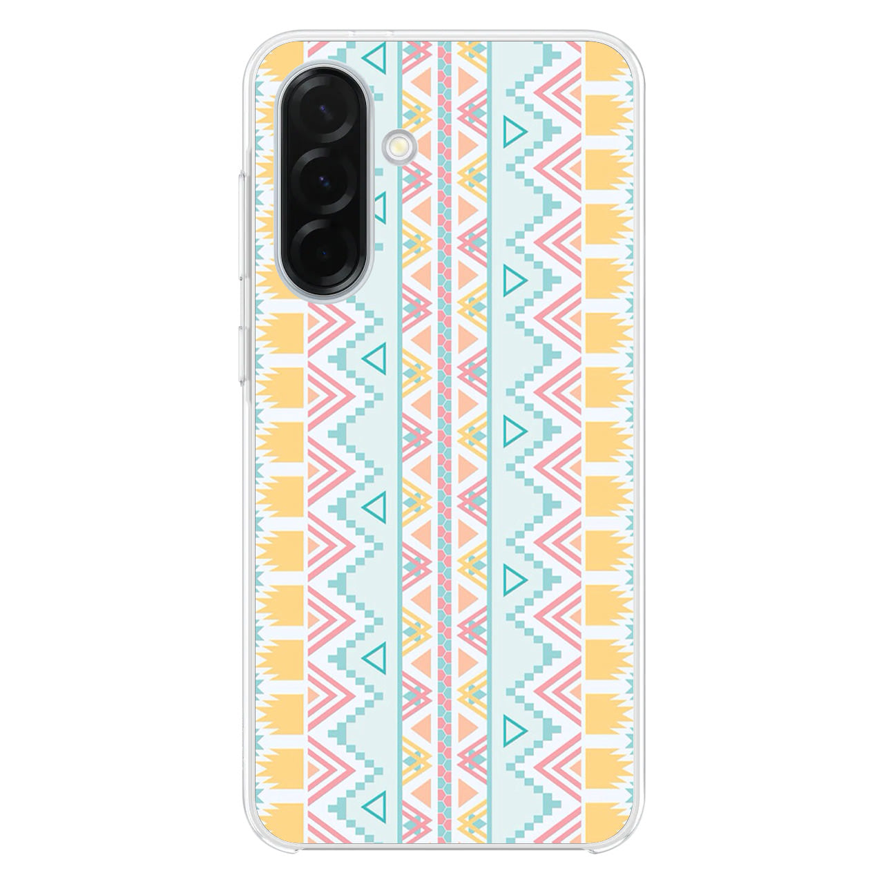 Peach Aztec Pattern Samsung Galaxy A26 5G / A36 5G / A56 5G Case