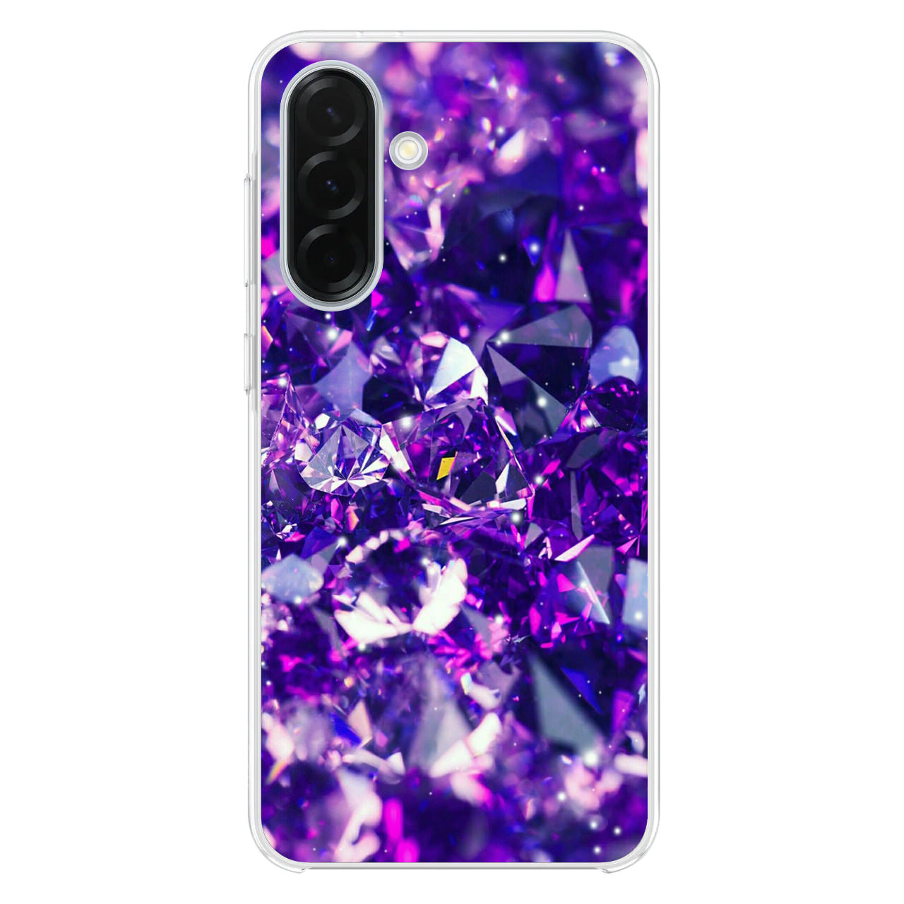 Purple Crystal Samsung Galaxy A26 5G / A36 5G / A56 5G Case