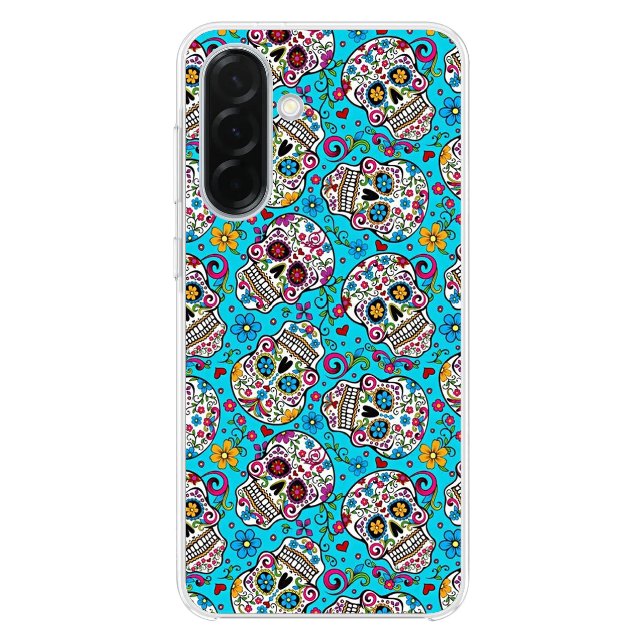Skull Floral Sugar Samsung Galaxy A26 5G / A36 5G / A56 5G Case