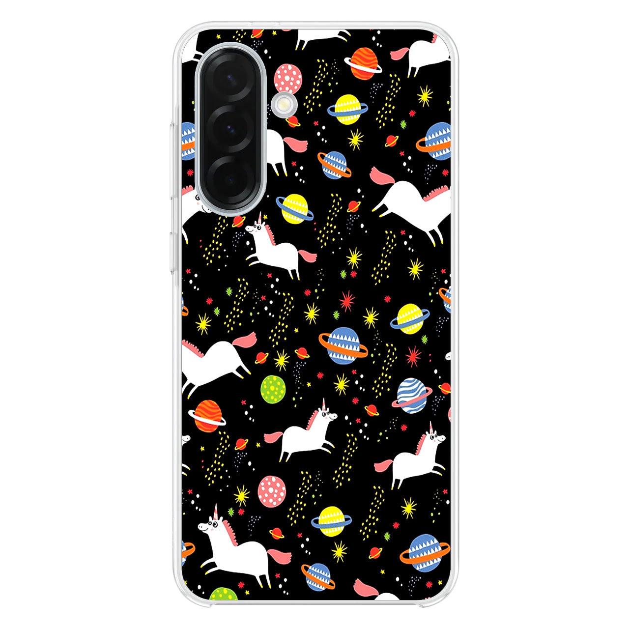 Space Unicorn Pattern Samsung Galaxy A26 5G / A36 5G / A56 5G Case
