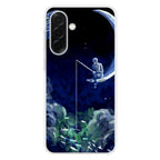Tardis Walking To The Moon Samsung Galaxy A26 5G / A36 5G / A56 5G Case