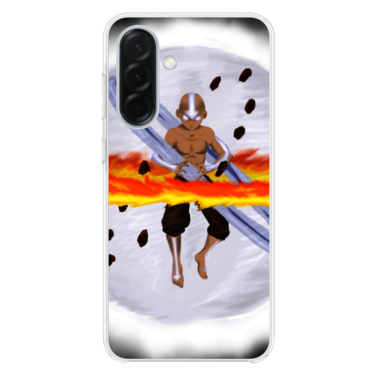 Avatar Aang Controls Four Elements Samsung Galaxy A26 5G / A36 5G / A56 5G Case