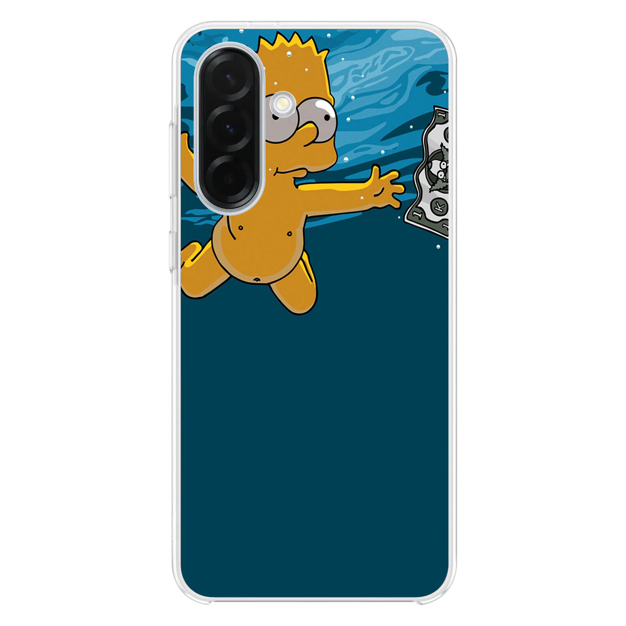 Bart Swimming For Money Samsung Galaxy A26 5G / A36 5G / A56 5G Case